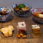 中華ダイニング 一途一心 - 2025.11 前菜の盛り合わせ 6種類