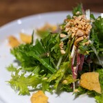 中華ダイニング 一途一心 - 2025.11 大分産ウスバハギの中華風お刺身サラダ