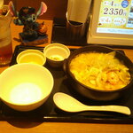 デニーズ - サニーサイドアップモーニング トースト ドリンクバー付 ＆ チョコプリンパルフェ～選べるソース ＆ 海老とハーブ鶏のスープごはん