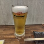 なついろ - チラシ特典の生ビール
