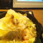 デニーズ - サニーサイドアップモーニング トースト ドリンクバー付 ＆ チョコプリンパルフェ～選べるソース ＆ 海老とハーブ鶏のスープごはん