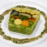 デザミ - 野菜のテリーヌ　モザイク風　（2,000円）