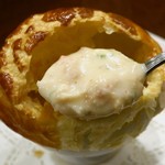 デザミ - カニとカリフラワーのポットパイ　クリームスース