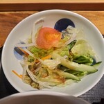 そば季寄 武蔵屋 - サラダ