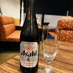 一頭買焼肉 玄 - アサヒスーパードライ(中瓶)  