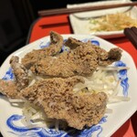 恵比寿 大龍軒 - レバー唐揚げ~あっさり美味