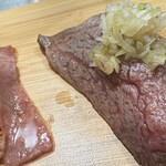 御肉処はしやま - 極上肉寿司二貫