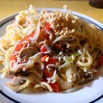 関谷スパゲティ - 11月前半［おすすめスパゲティ］しらすとキャベツのペペロンチーノ