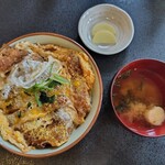 ぶろっこりー - かつ丼
