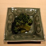 温石 - 朝採れのブロッコリー