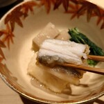 温石 - 焼津の太刀魚の衣揚げ