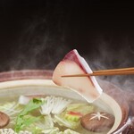 酒飯酔軒 - 冬の味覚 寒鰤しゃぶしゃぶ