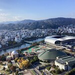 スカイダイニング リーガトップ - 別の景色の良い場所に案内してもらいました