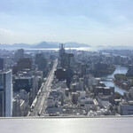 スカイダイニング リーガトップ - テーブル席からの景色