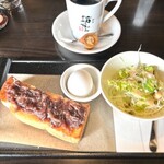 킷사 봇챤 - 레귤러 블렌드 음료만 포함된 모닝 세트