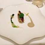 シェ オリビエ - ソースかける前