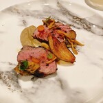 シェ オリビエ - ソースかける前