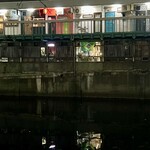 ブラジル食堂 - 川の向こう岸からの風景