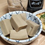 立ち呑み あかしや - 高野豆腐