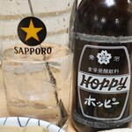 立ち呑み あかしや - ホッピー黒セット