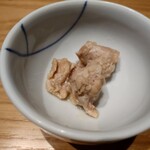 鳥料理 玉ひで - 前菜その1　鶏のしぐれ煮　旨味がすごい！