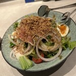 居酒屋にご - お通しのサラダ　二人分