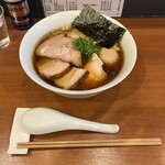 自家製手もみ麺 鈴ノ木 - 特製醤油ラーメン　大盛