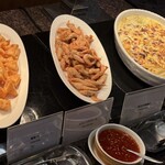 ガーデニア(ホテルマイステイズプレミア成田) - 海老パン　甘エビの唐揚げ　海老グラタン