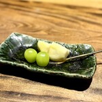 温石 - ラフランスとシャインマスカット♪