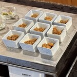 ガーデニア(ホテルマイステイズプレミア成田) - 小鉢いろいろ　真鱈親子和え