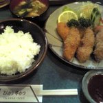 たにぐち - カキフライ定食