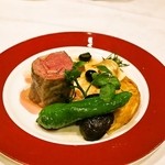 北島亭 - 2014.10 仔羊の岩塩包み焼き