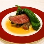 北島亭 - 2014.10 イチボのステーキ