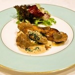 北島亭 - 2014.10 フォアグラのポワレ