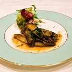 北島亭 - 2014.10 セップ茸のソテー