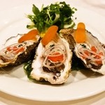 北島亭 - 2014.10 北海道厚岸生牡蠣のマリネ