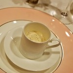 北島亭 - 2014.10 マッシュルームのクリームスープ