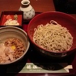 寒納豆そば