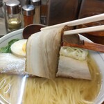 麺屋ひょっとこ - 和風柳麺のチャーシュー