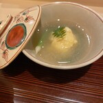 天婦羅くすのき - 海老真薯　蕪すり流し