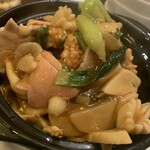 住吉飯店 - 海鮮おこげのじゅうじゅうあんかけ