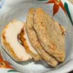 小魚 阿も珍 - 小魚阿も珍さんすて福山店(鯛ちくわ、がす天)