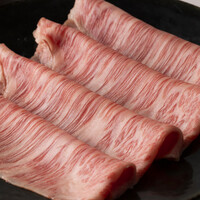 特選サーロインの焼きしゃぶ (1枚～）