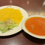 ゴングル - ゴングル(チキンカレー、バスマティライス)