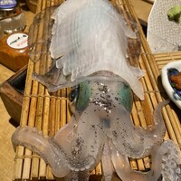 磯ぎよし 天神店 - イカ活き造り