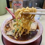 中華そば 麺屋7.5Hz - 栄大号さんの大好きな太麺