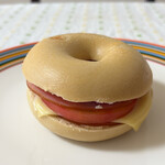 BAGEL & BAGEL × Kiri Café - プレーンベーグルサンドにしてみた♪