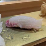 祇園鮨 琢 - 鯛 昆布締め