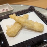 祇園鮨 琢 - ベビーコーン天ぷら