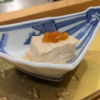 祇園鮨 琢 - 京湯葉 いくら乗せ